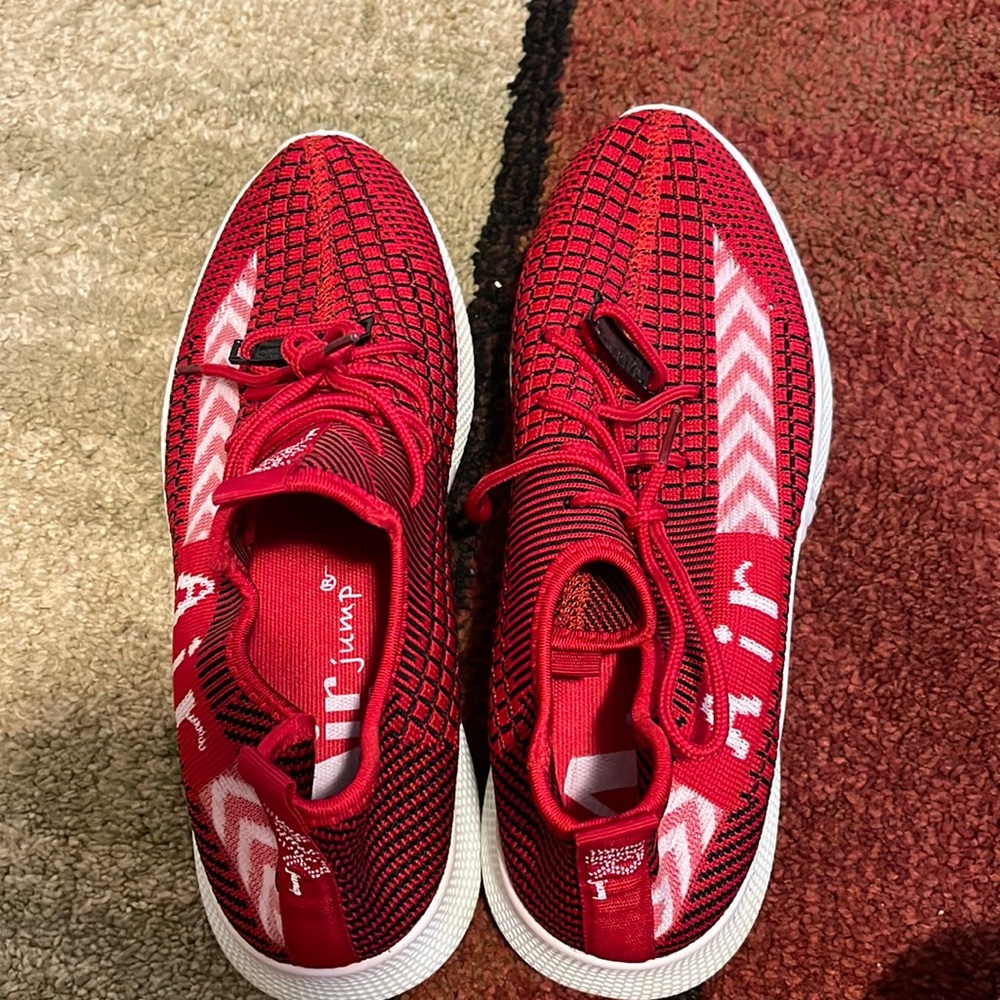 Red men shoes